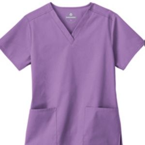 Fundamentals Orchid Scrub Top